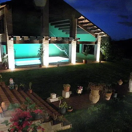 Villa Tenuta Cerretino Piscina Tennis Billardo Montefortino